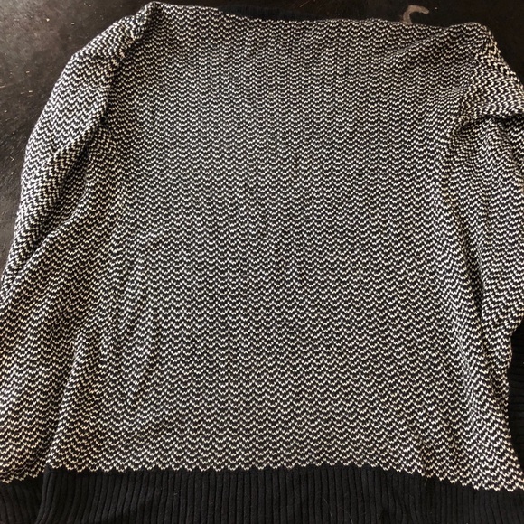 White/Black Cardigan - Picture 2 of 2